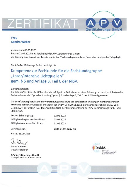NiSV-Zertifikat-APV_Sandra-Weber